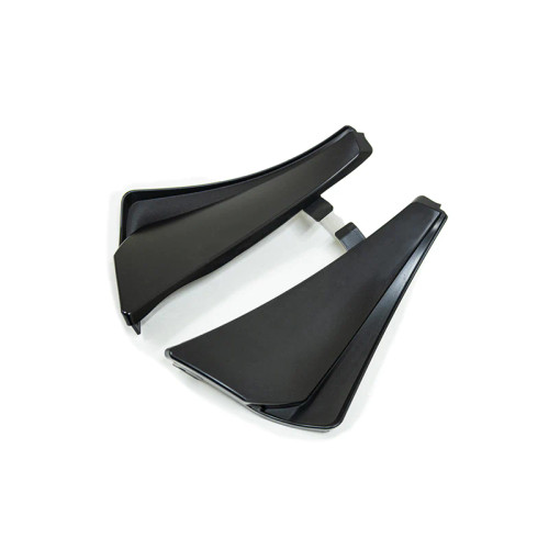 20-24+ C8 Corvette XL Extended Rear Splash Guards in Carbon Flash